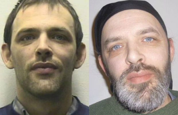 Two images of James Pinsent