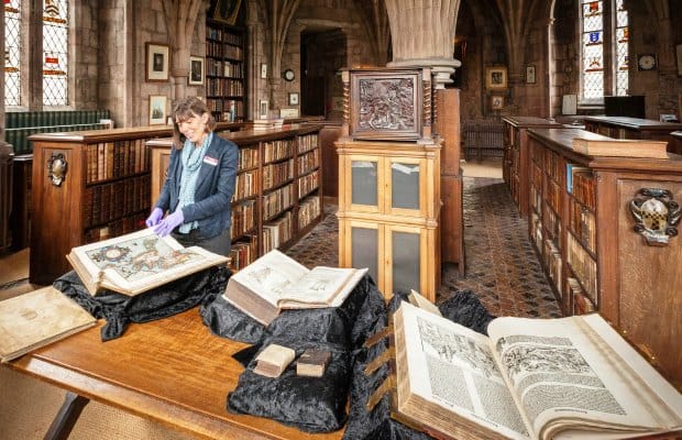 The library at Lichfield Cathedral. Pic: Lichfield Cathedral Photographers