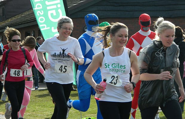 The St Giles Hospice Lichfield 5K run