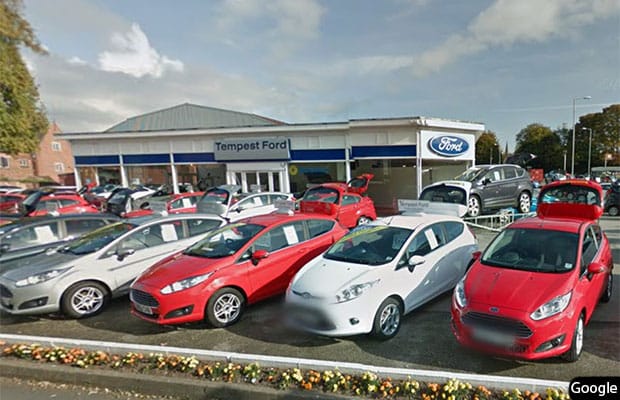 The current Tempest Ford building. Pic: Google