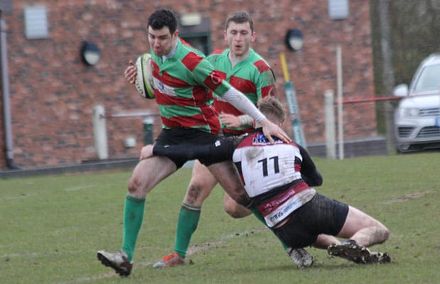 William Marsh is tackled. Pic: Joanne Gough