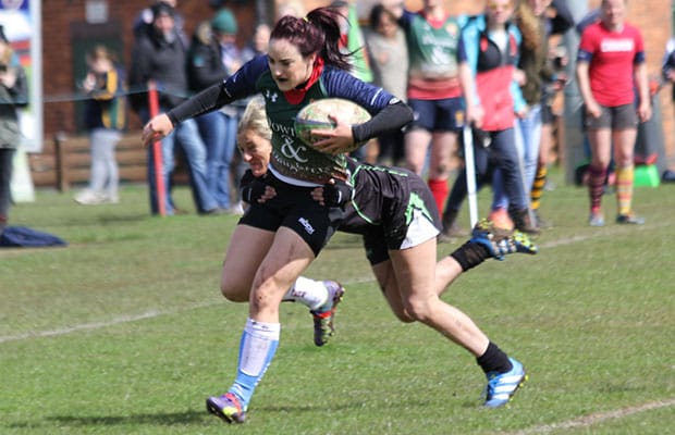 Action from the Charlotte Lloyd Memorial Tournament. Pic: Joanne Gough