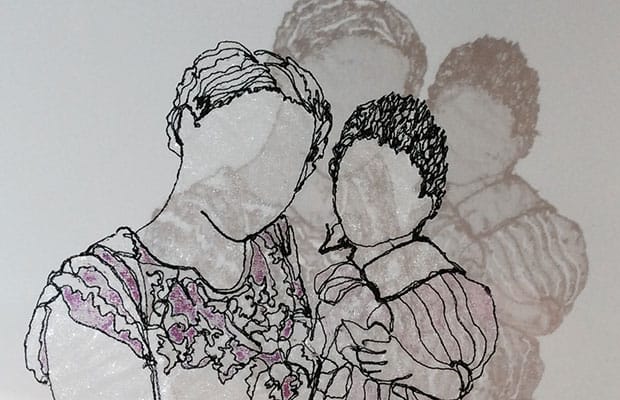 One of Jo Beattie's artworks