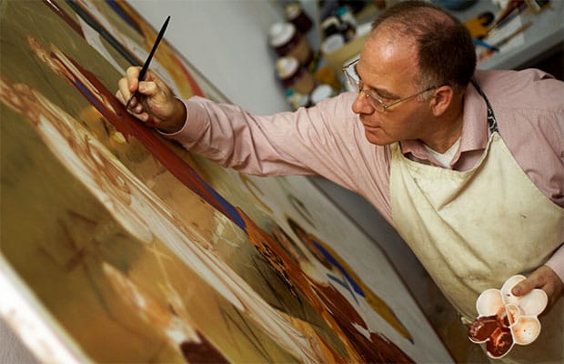 Ian Knowles, director of the Bethlehem Icon School