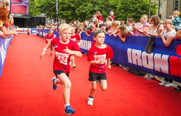 An Ironkids race