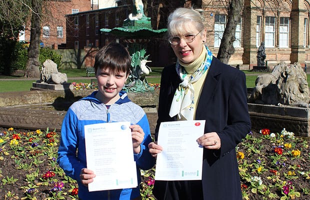 Two of the winning poets