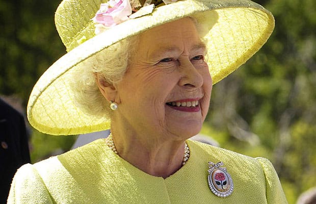 The Queen. Pic: NASA
