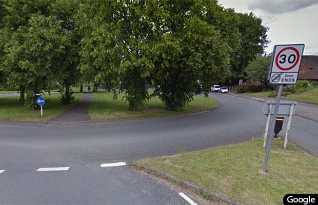 The roundabout linking Stowe Road, Partridge Croft, St Chads Road and Stowe Street. Pic: Google Streetview