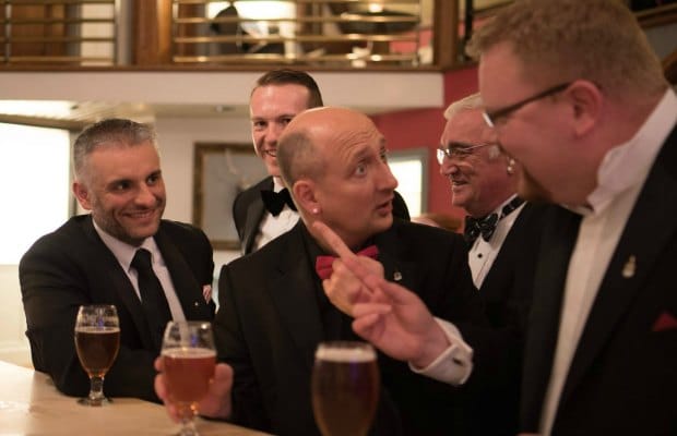 Guests at the Lichfield Round Table black tie event