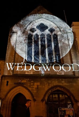 The lightshow at the Lichfield Guildhall