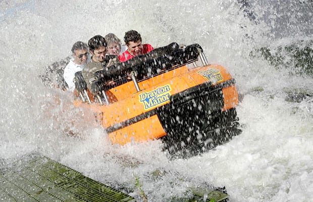 The StormForce 10 ride at Drayton Manor