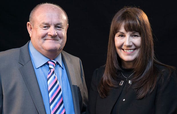 John Woodward and Marg Randles
