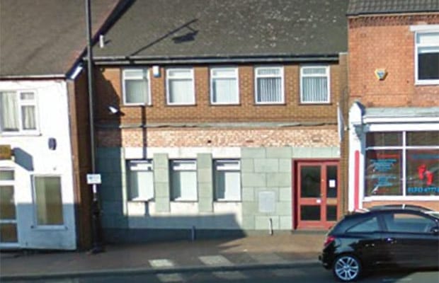 The former bank in Burntwood