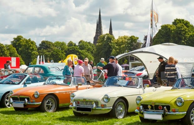 Cars in the Park. Pic: Robert Yardley