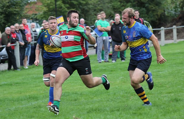 Luke Rookyard on the run. Pic: Joanne Gough