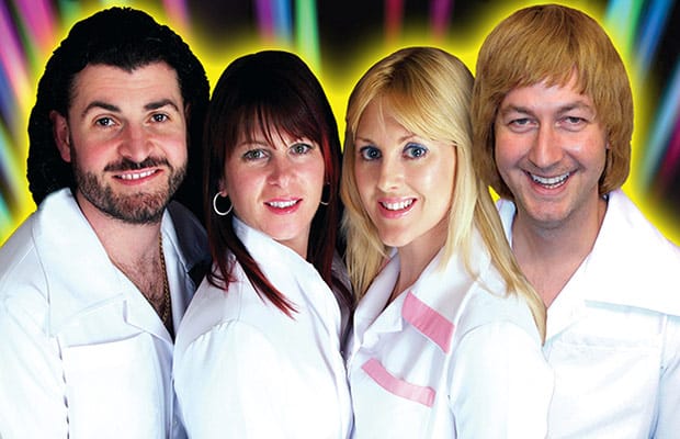 ABBA tribute act Arrival