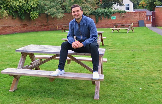 Secret Garden street food event organiser David Boston