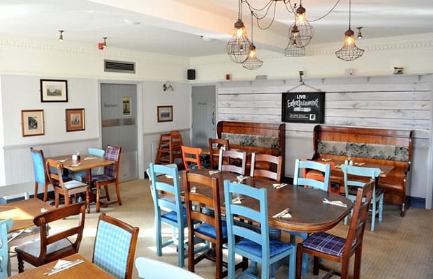 The new interior of the Malt Shovel Inn