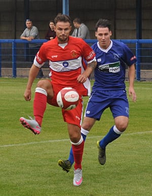 Peter Till on the ball. Pic: Pamela Mullins