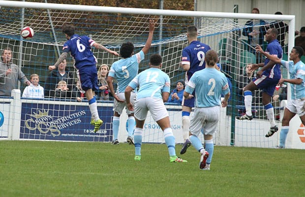 James Dance nods home. Pic: Dave Birt