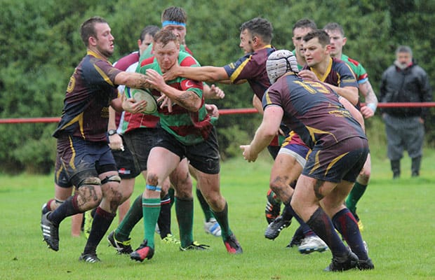 Tom O'Brien spots a gap. Pic: Joanne Gough
