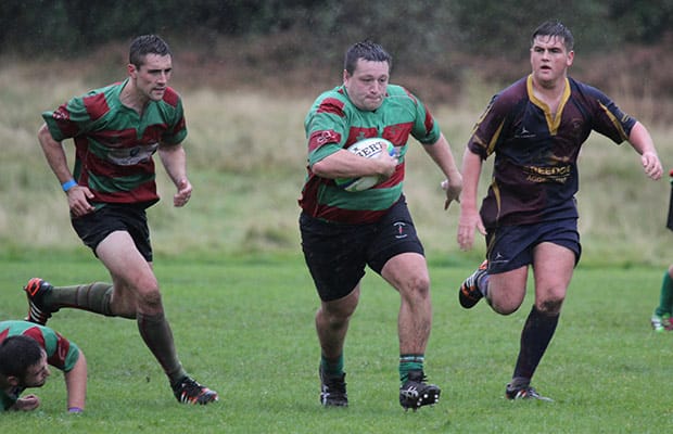 Zak Ranson on the run. Pic: Joanne Gough