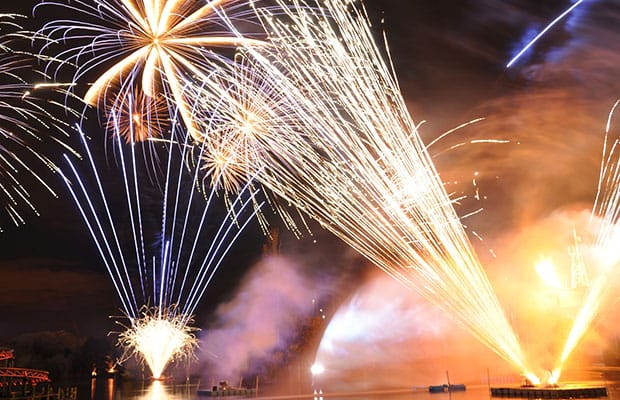 Drayton Manor's Fireworks. Pic: Ashley Gardner
