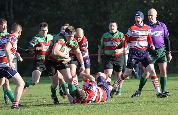 Sean Latham on the run. Pic: Joanne Gough