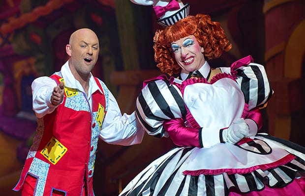 Matt Slack and Andrew Ryan in Dick Whittington