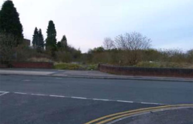 Part of the site of the proposed new retail development in Burntwood