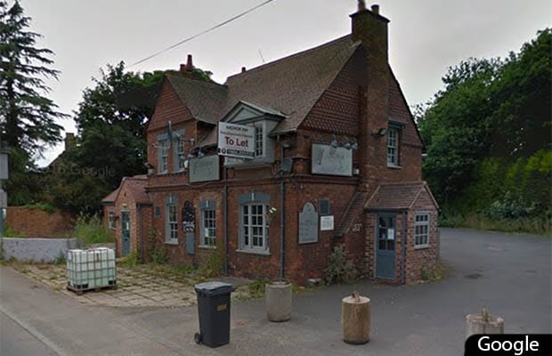 The Anchor in Streethay. Pic: Google Streetview