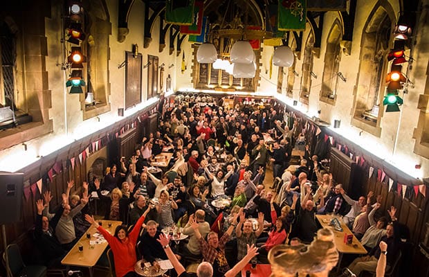 The Lichfield Winter Beer Festival. Pic: Rob Ings