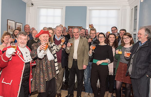 Lichfield Real Ale Trail's first birthday celebrations