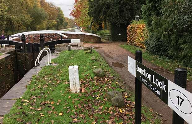 Lock 17 at Fradley Junction