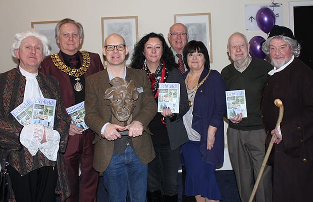 Guests at the launch of the Visit Lichfield guide