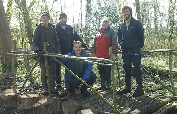 Volunteers in Beacon Park