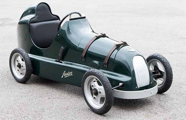 The classic pedal car going under the hammer