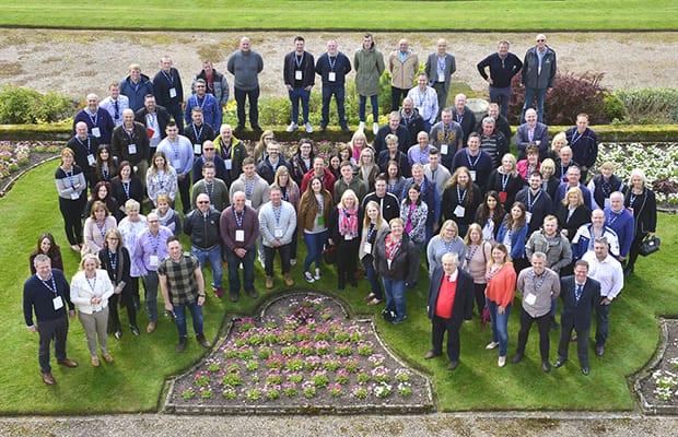 Cameron Homes staff at the company's annual conference