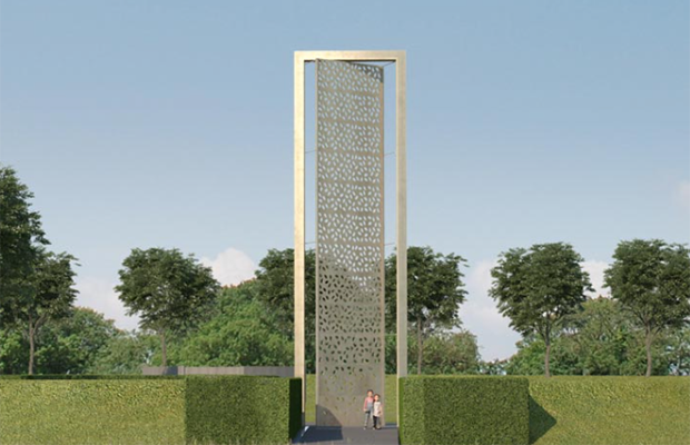 An artist's impression of the new UK Police Memorial