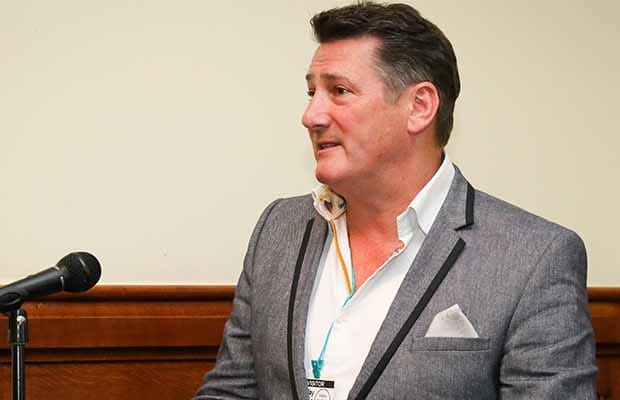 Tony Hadley at the House of Commons preview event. Pic: Peter Blanchflower