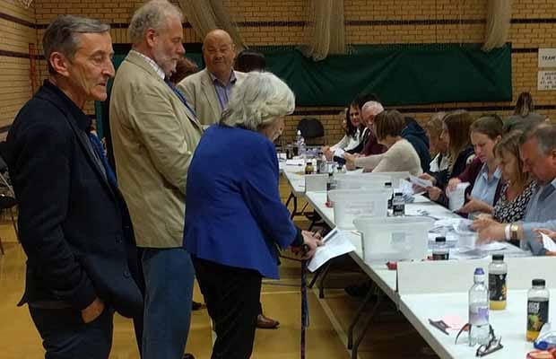 Votes being counted in Burntwood