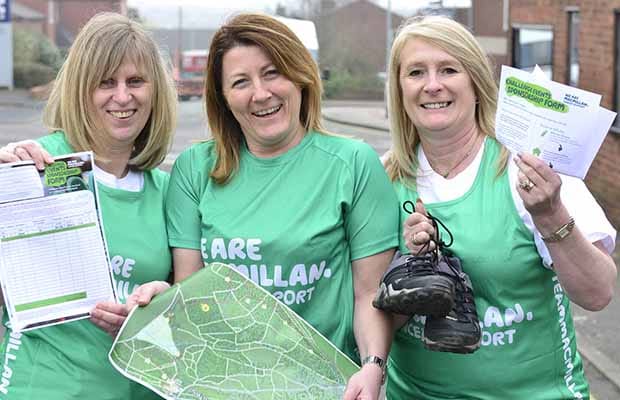 Liz Fernihough, Emma MacDonald and Karen Meades