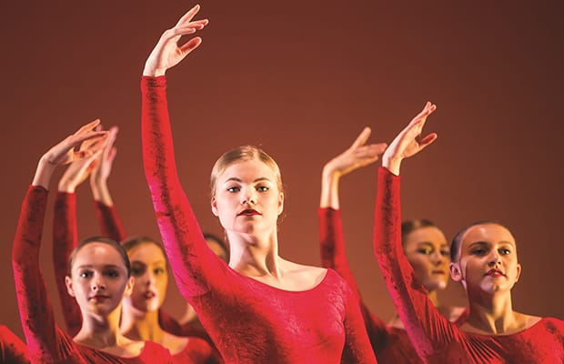 Year 13 in Ana Garcia's flamenco Solea