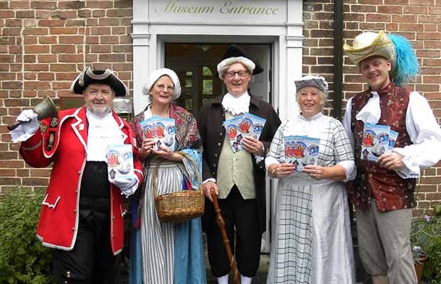 The launch of the What's On guide at Erasmus Darwin House