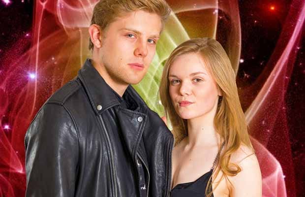 Dominic Sterland and Esme Wade as Drew and Sherri
