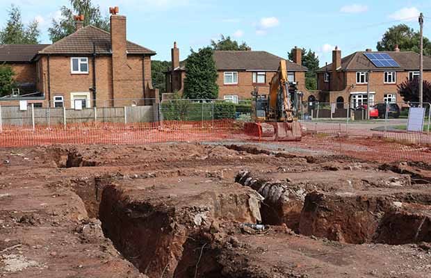 Work begins at the Levett Road site