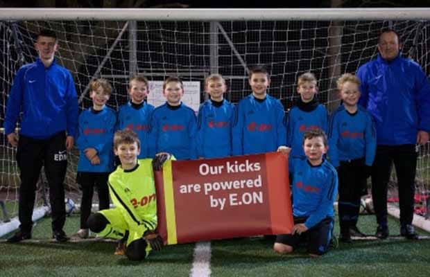 Burntwood Dragons in their new kit