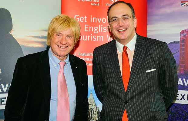 Michael Fabricant with tourism minister Michael Ellis