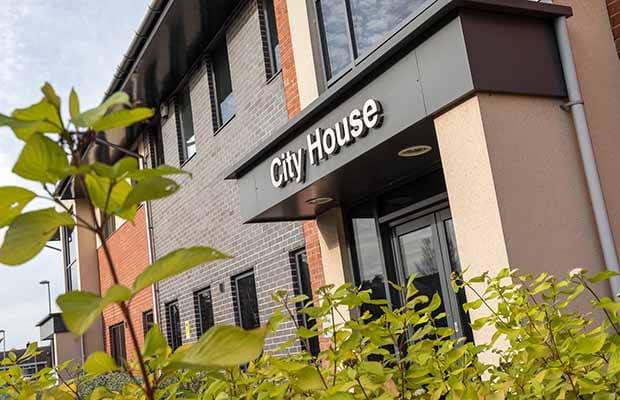 City House in Lichfield