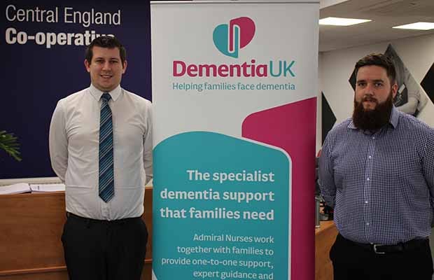 Lee Buckingham and Paul Talbot who have arranged the charity football match in Lichfield